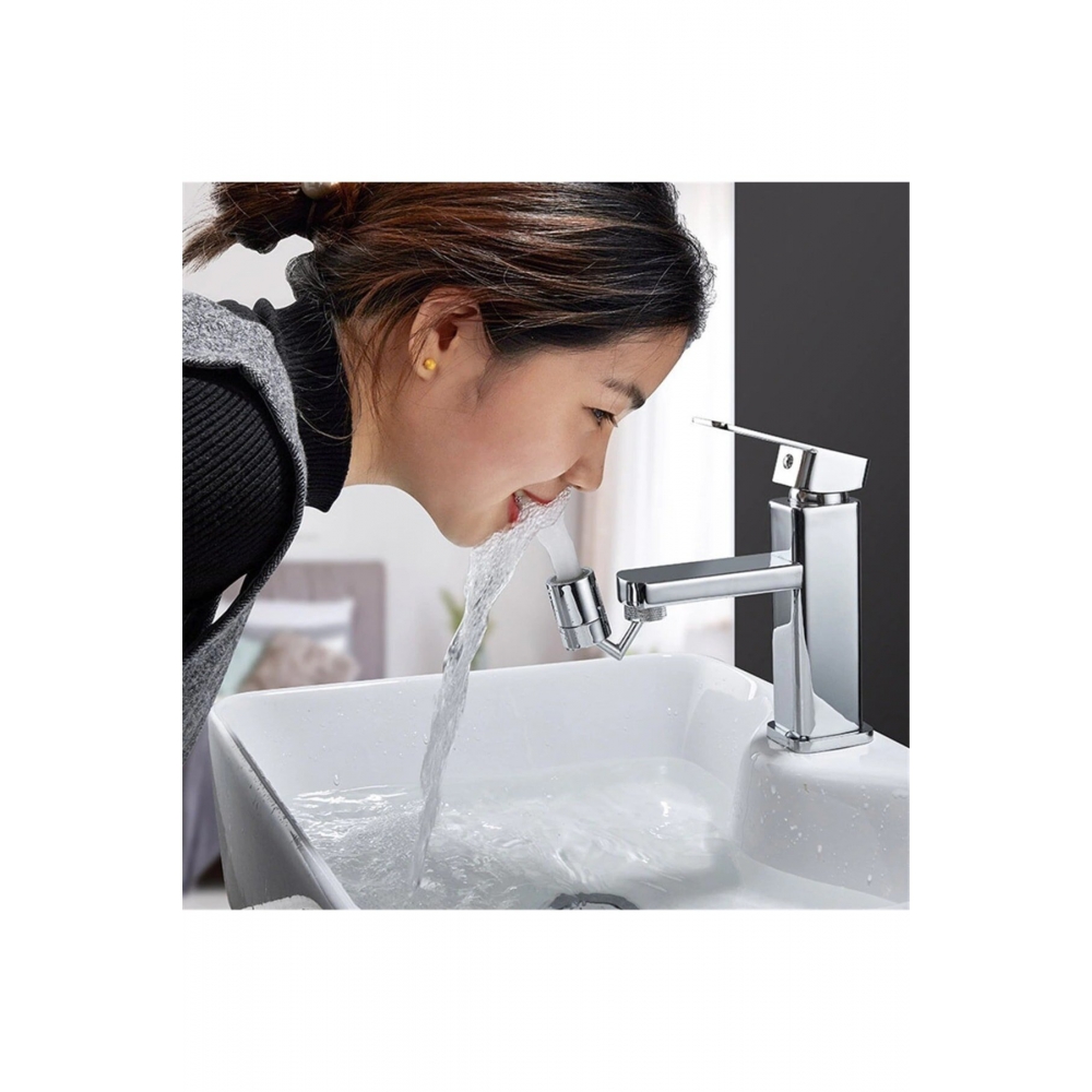 720 Derece Oynar başlıklı Tasarruflu Musluk Ucu uzatıcı