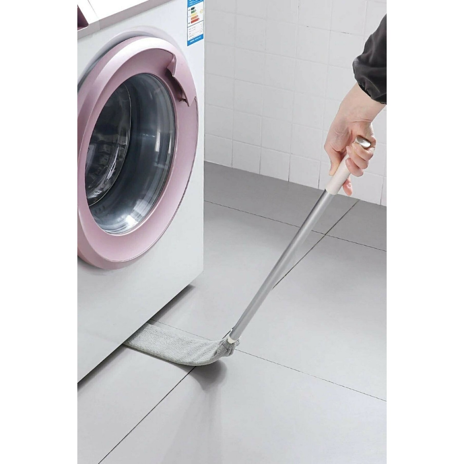 Portatif Toz Temizleyici Uzun Saplı Temizleme Paspas Ev Yatak Odası Kanepe Altı Temizleme