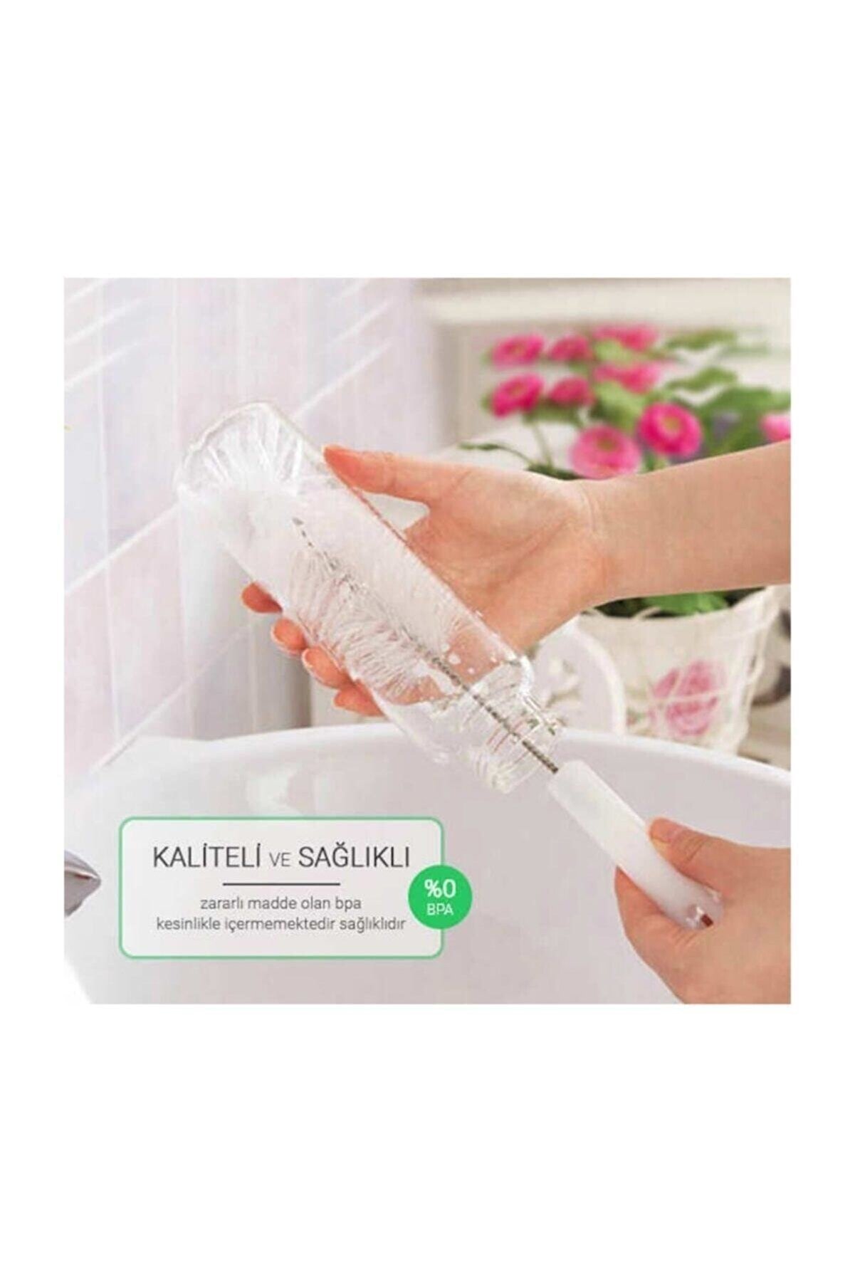 Titiz Biberon Ve Şişe Temizleme Fırçası