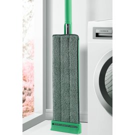 Kendinden Sıkmalı Sprey Mop Deterjan Hazneli Pratik Mop Set yedek bezli