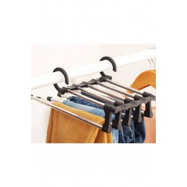 Pantolon Askılık 5 Li Hareketli Askı