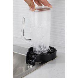 Yüksek Basınçlı Otomatik Bardak Yıkama Aparatı Mutfak Lavaboları Için Hızlı Kupa Durulayıcı bardak yıkama