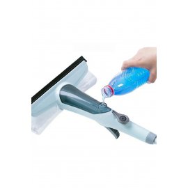 Su Hazneli Spreyli Boyu Ayarlanabilir Cam Silme Mopu