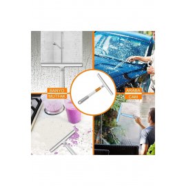 Oynar Başlıklı Camsil / Silecek Çekçek Vip Turbo Temizlik / Banyo Araba Mop Paspas