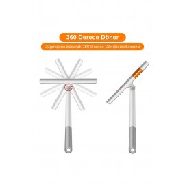 Oynar Başlıklı Camsil / Silecek Çekçek Vip Turbo Temizlik / Banyo Araba Mop Paspas