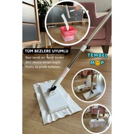 Tembel mop tüm bezlere uygun Xl 4XL Yüzey Temizlik Havlusu Kullan At Temizlik Bezi Için Bezi Kendi Alabilen Mop Otomatik Mop