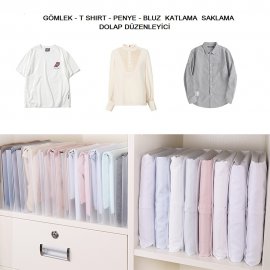 Tshirt katlama ve organizer