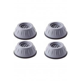 Beyaz Eşya Altlığı Ayağı 4 Adet Çamaşır Bulaşık Makinası Buzdolabı Yükseltici Titreşim Önleyici