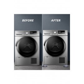 Beyaz Eşya Altlığı Ayağı 4 Adet Çamaşır Bulaşık Makinası Buzdolabı Yükseltici Titreşim Önleyici