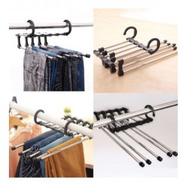 Pantolon Askılık 5 Li Hareketli Askı